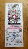 Anchorman: A Live Reading, Limited Edition Signed Event Poster